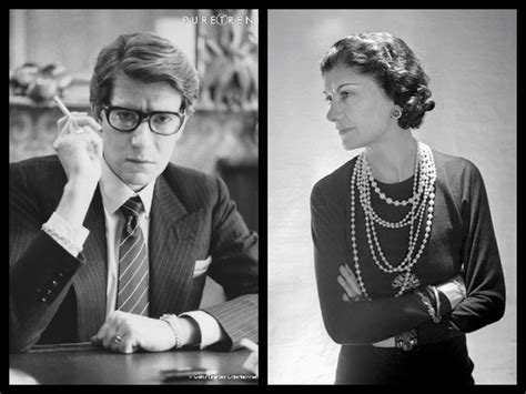 dior givenchy yves saint-laurent cardin coco chanel|dior and chanel designer.